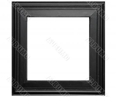 Rustic black photo frame
