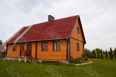 Wooden house