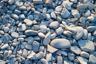 Beach pebbles