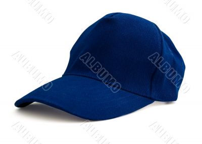 Blue baseball cap