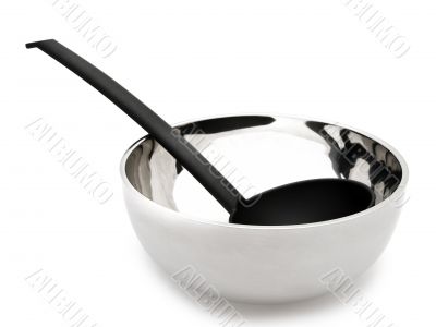 soup ladle in the bowl soup ladle in the bowl