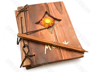 book and pen