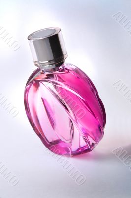pink aroma bottle