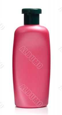 Bottle shampoo isolated