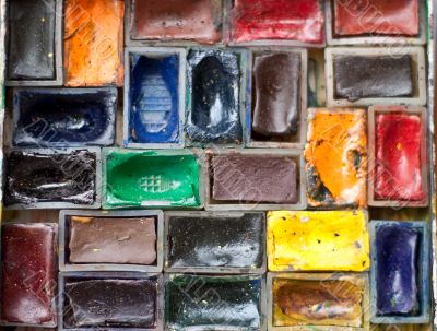 Watercolor paints