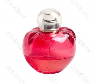 Perfume bottle isolated