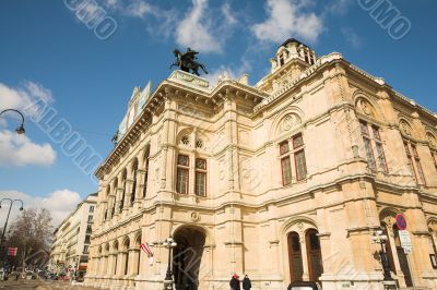 Statue on top of building in Vienna