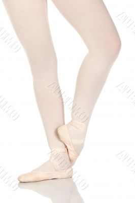 Young caucasian ballerina