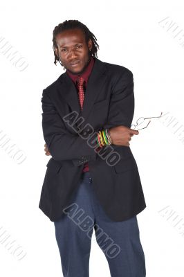 Handsome African businessman Handsome African businessman
