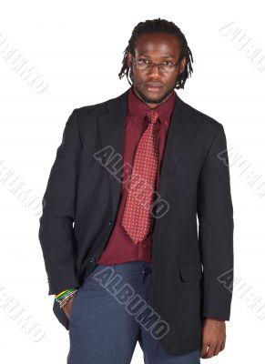 Handsome African businessman Handsome African businessman