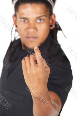 Handsome African businessman Handsome African businessman