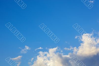 Beautiful sky background