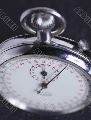 Sports Stopwatch. Close-up