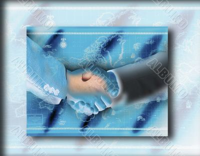 Handshake. Businesspeople