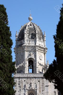 Jeronimos Monastery in Belem quarter, Lisbon, Portugal.