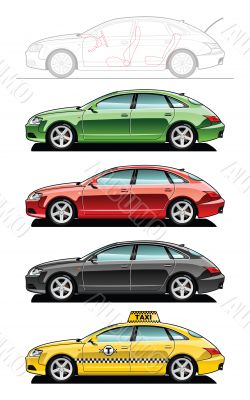 Fastback, taxi Fastback, taxi