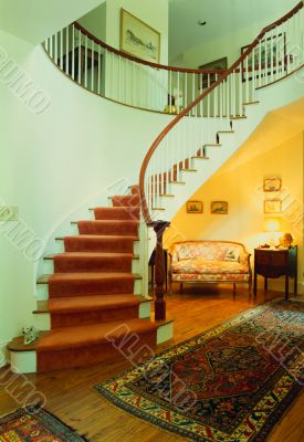 winding staircase