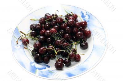 plate of cherries