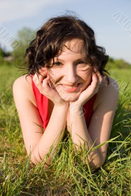 on the meadow on the meadow