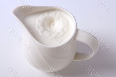 jug with milk