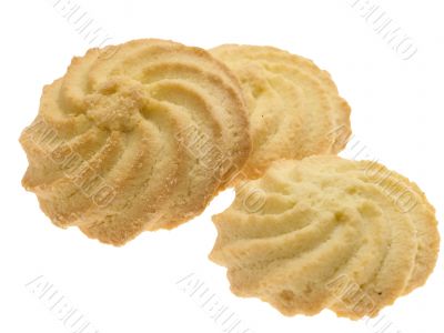 cookies. isolated with clipping path