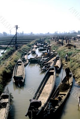 Boats,Inle lake,Myanmar