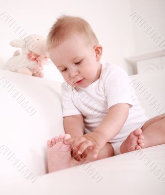 Baby playing Baby playing