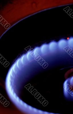 Close Up of Gas Stove Close Up of Gas Stove