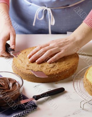 Trim A Cake Layer