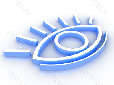 The stylised eye The stylised eye