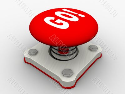 Red start button Red start button