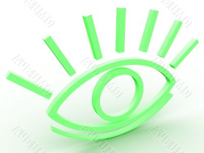 The stylised eye The stylised eye