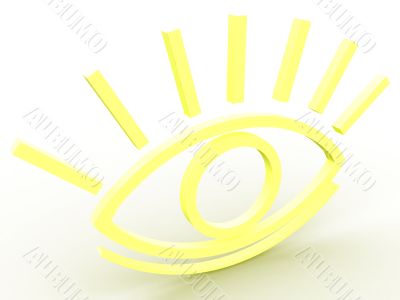 The stylized eye The stylized eye