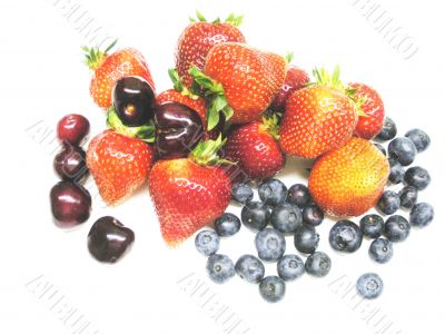 strawberries, cherries,blueberries in  Florida