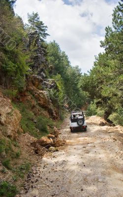 Turkey`s jeep safari