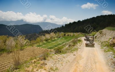 Turkey`s jeep safari