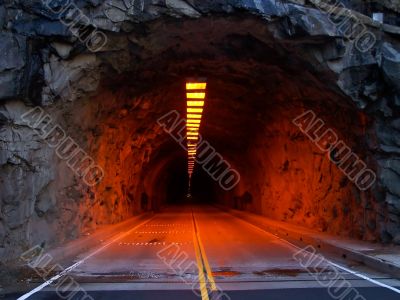 Mountain tunnel