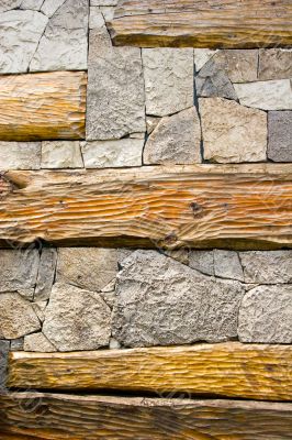 Stone and wooden textures Stone and wooden textures