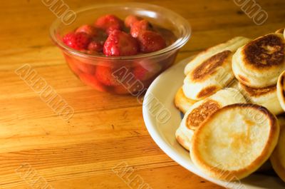 homemade pancakes