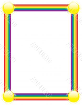 Rainbow Border