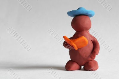 Plasticine man