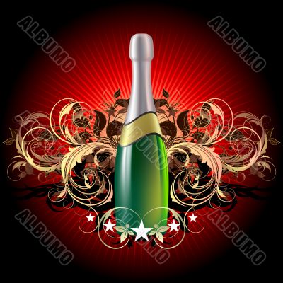 champagne celebratory