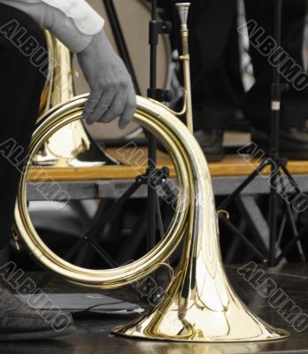 Shiny French Horn