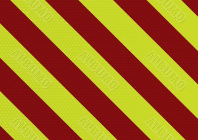 modern warning stripe