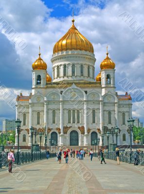 Moscow temple Hrista rescuer