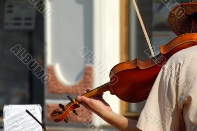 Street musician Street musician