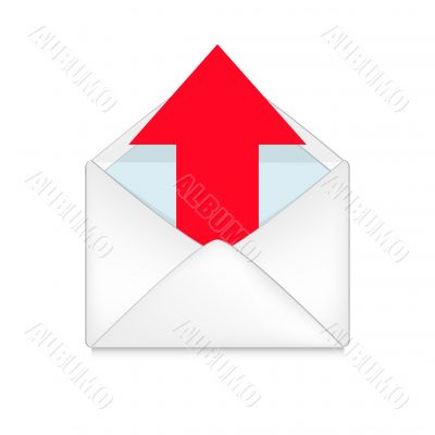 opened envelope concept opened envelope concept