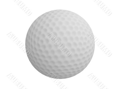 golf ball on grass