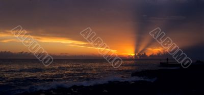 Sunset at Bayahibe -Dominican republic