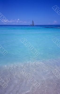 Blue lagoon - Bayahibe beach  - Dominican republic